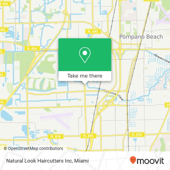 Natural Look Haircutters Inc map