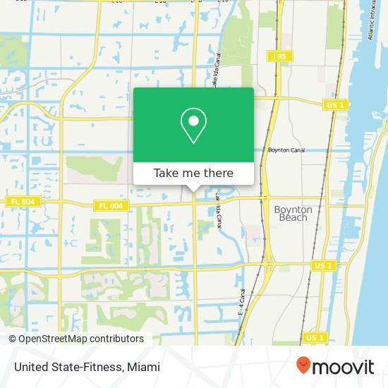 United State-Fitness map