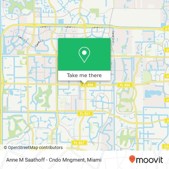 Anne M Saathoff - Cndo Mngment map