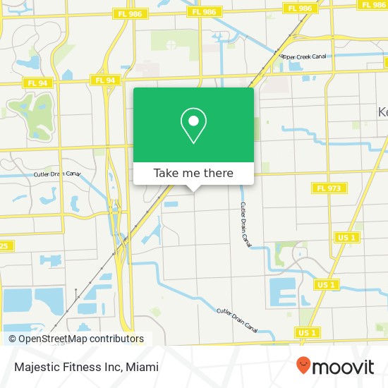 Mapa de Majestic Fitness Inc