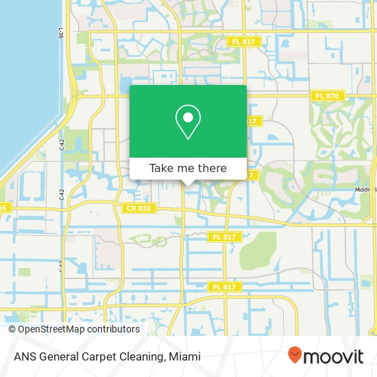 Mapa de ANS General Carpet Cleaning