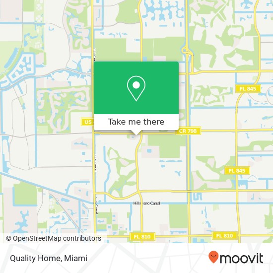 Quality Home map
