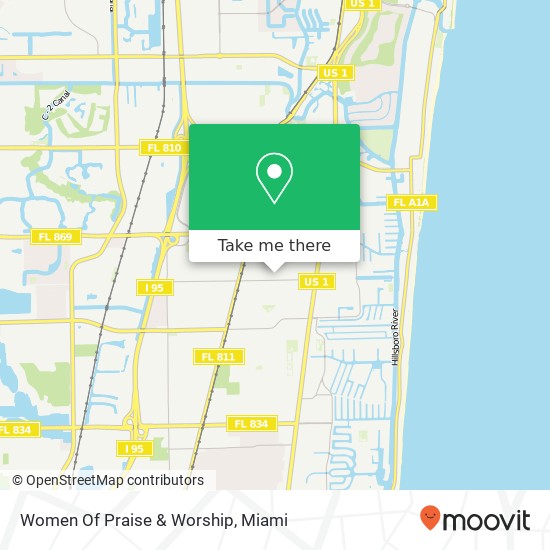 Mapa de Women Of Praise & Worship