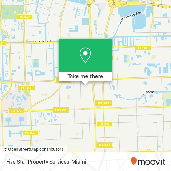 Mapa de Five Star Property Services
