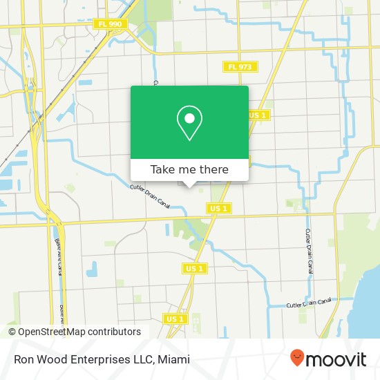 Mapa de Ron Wood Enterprises LLC