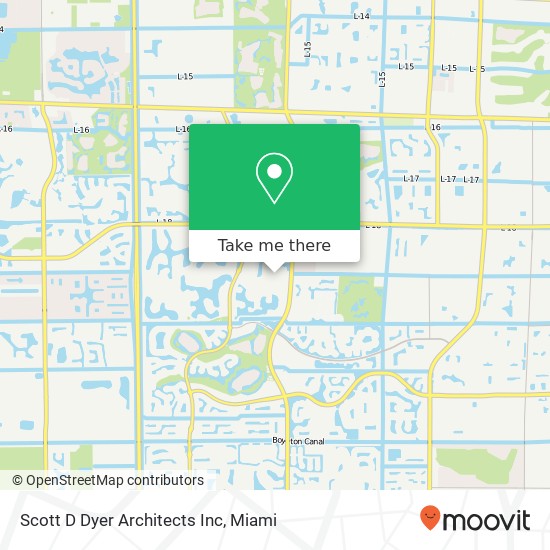 Mapa de Scott D Dyer Architects Inc