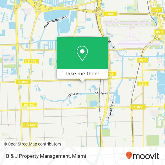 B & J Property Management map