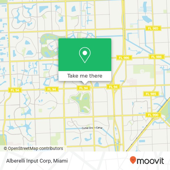 Mapa de Alberelli Input Corp