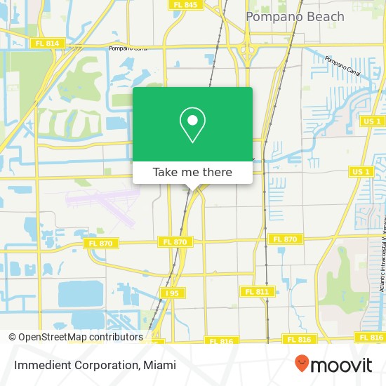 Immedient Corporation map