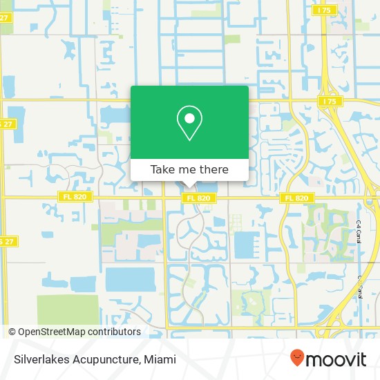 Silverlakes Acupuncture map