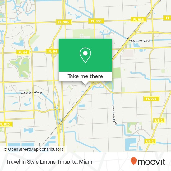 Mapa de Travel In Style Lmsne Trnsprta