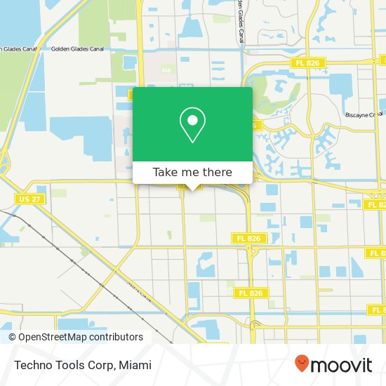 Techno Tools Corp map
