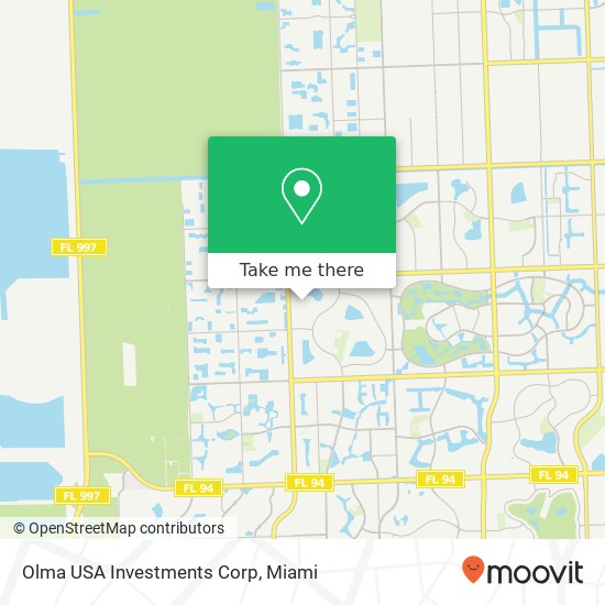 Mapa de Olma USA Investments Corp