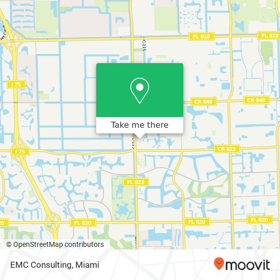 EMC Consulting map