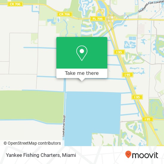 Yankee Fishing Charters map