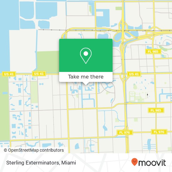 Sterling Exterminators map