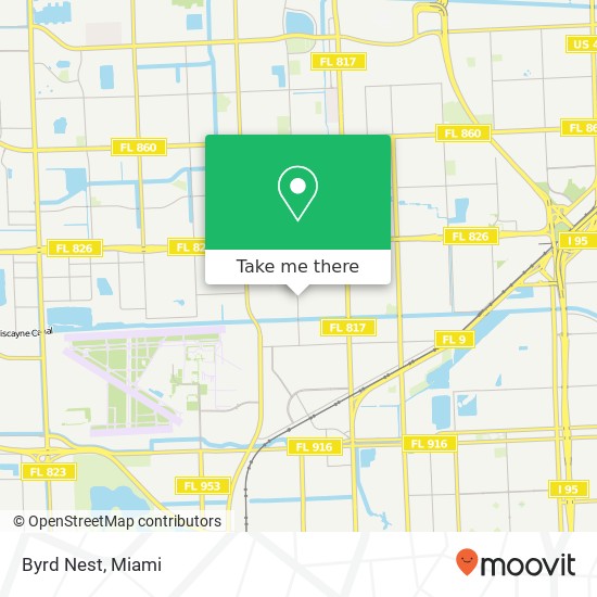 Mapa de Byrd Nest