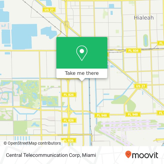 Mapa de Central Telecommunication Corp