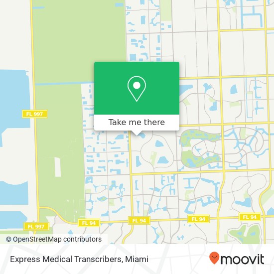 Mapa de Express Medical Transcribers