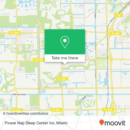 Mapa de Power Nap Sleep Center Inc