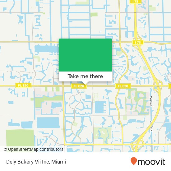 Dely Bakery Vii Inc map