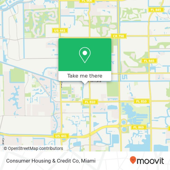 Mapa de Consumer Housing & Credit Co