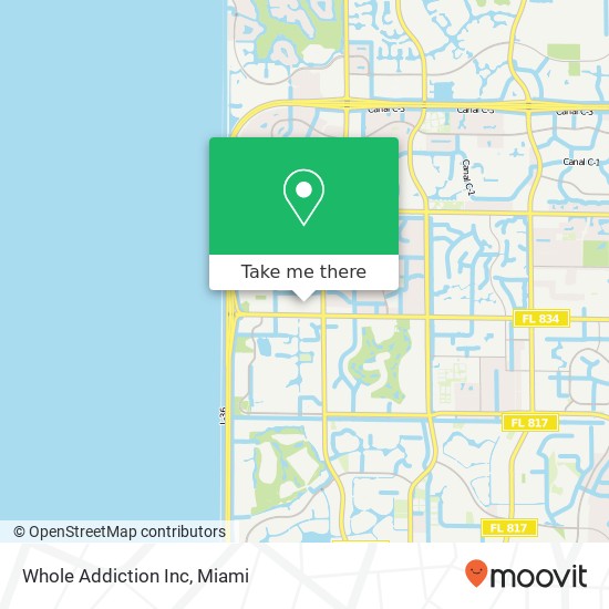 Whole Addiction Inc map