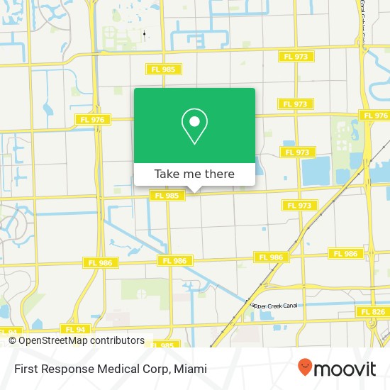 Mapa de First Response Medical Corp