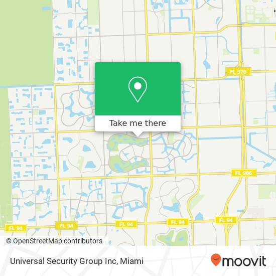 Mapa de Universal Security Group Inc