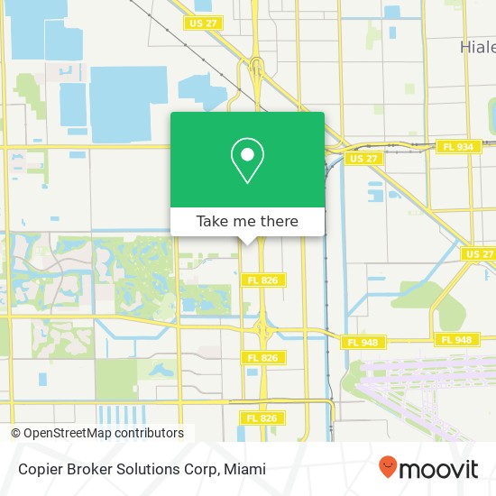 Mapa de Copier Broker Solutions Corp