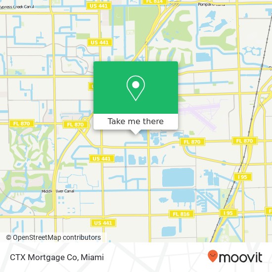 CTX Mortgage Co map