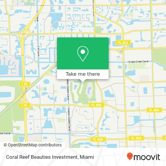 Coral Reef Beauties Investment map