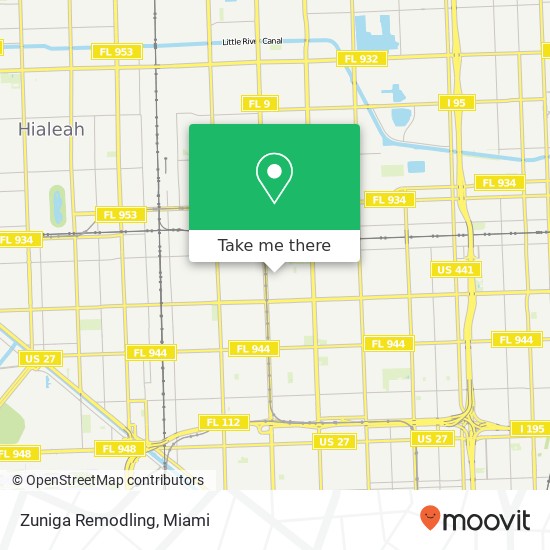 Mapa de Zuniga Remodling