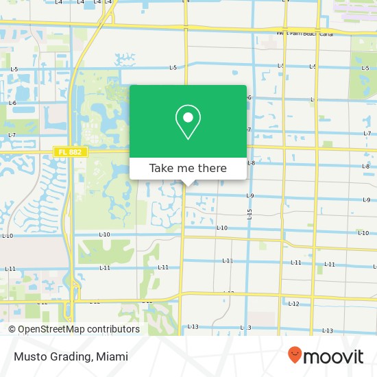 Musto Grading map