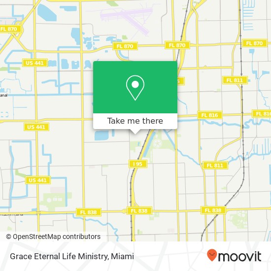 Mapa de Grace Eternal Life Ministry