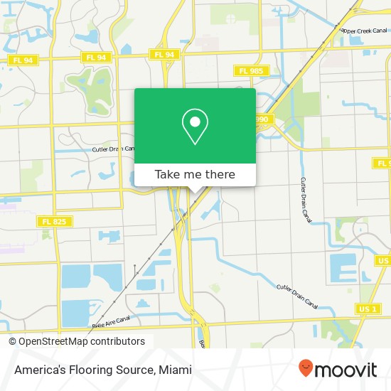 Mapa de America's Flooring Source