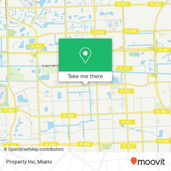 Property Inc map