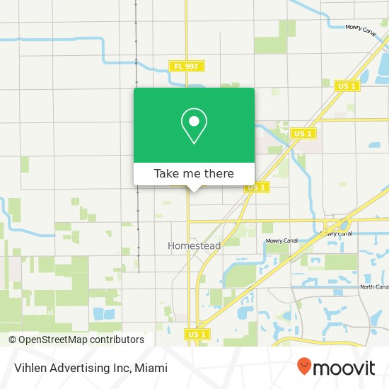 Vihlen Advertising Inc map