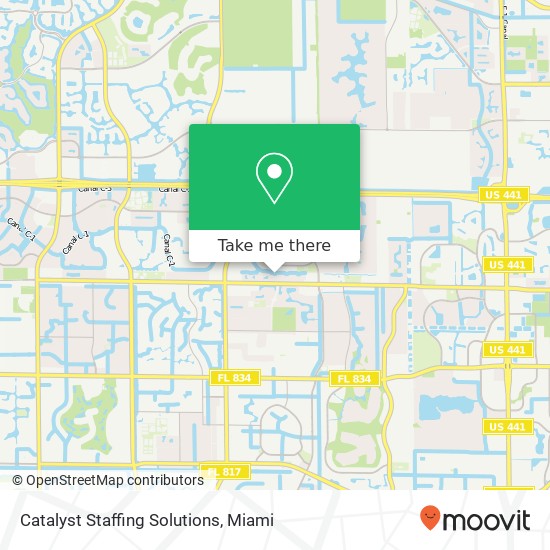 Catalyst Staffing Solutions map