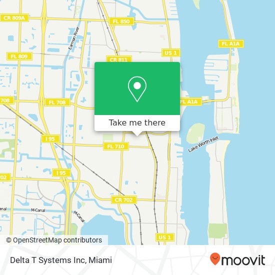 Mapa de Delta T Systems Inc