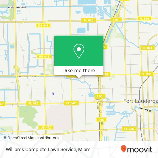 Mapa de Williams Complete Lawn Service