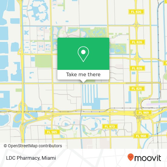Mapa de LDC Pharmacy