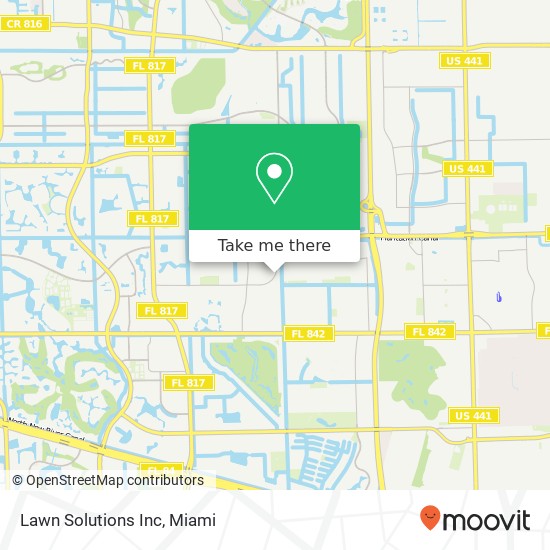 Mapa de Lawn Solutions Inc