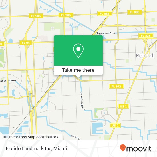 Florido Landmark Inc map