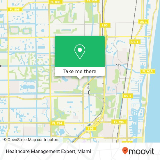 Healthcare Management Expert map