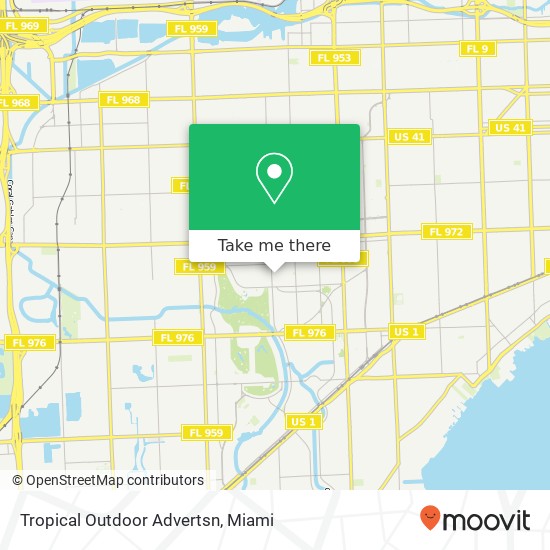 Tropical Outdoor Advertsn map