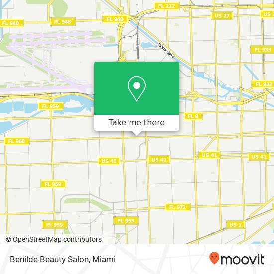 Benilde Beauty Salon map