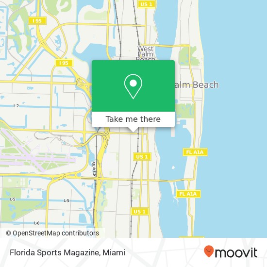 Mapa de Florida Sports Magazine