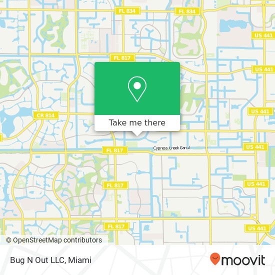 Bug N Out LLC map