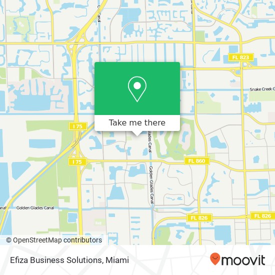 Mapa de Efiza Business Solutions